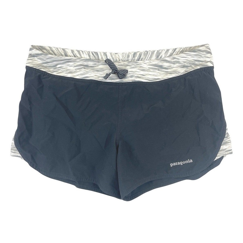 Patagonia Athletic Running Shorts Womens S Blue Hiking Gym Workout Outdoor
